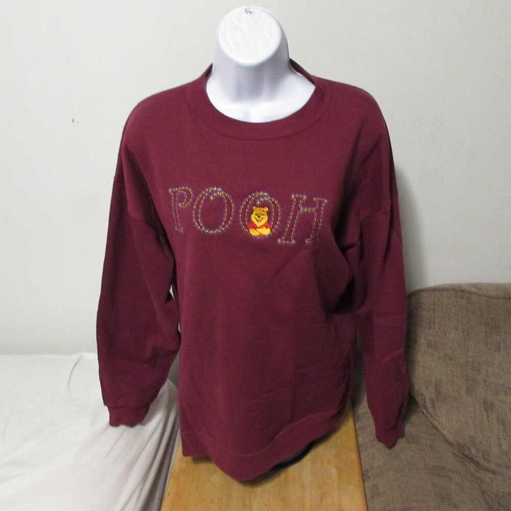 Womens Winne The Pooh Sweatshirt Sz M